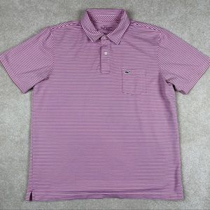 Vineyard Vines Performance Golf Pocket Polo Large